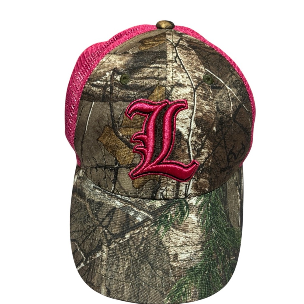 Real tree Icon Trucker Hat duck Camo Pink hat